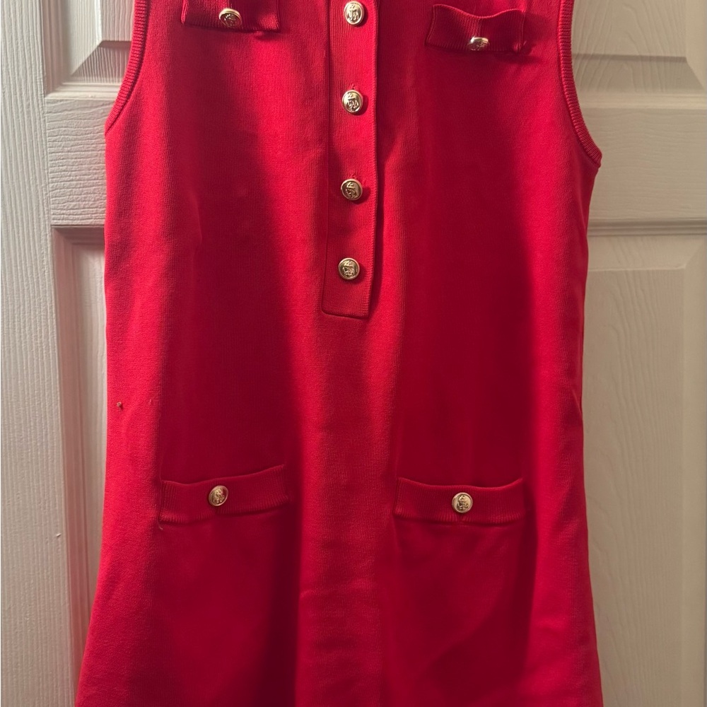 Red dress